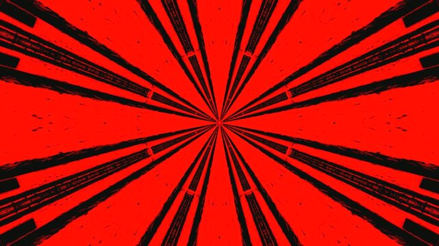 Tunnel video loop screensaver with seamless transitions and vibrant colors for modern digital displays