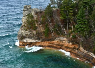 view of the coast of the sea