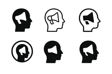 Startup Marketing Icons. Marketing strategies for startups and small businesses. Icon set. Set Logo of marketing strategies for startups and small businesses: