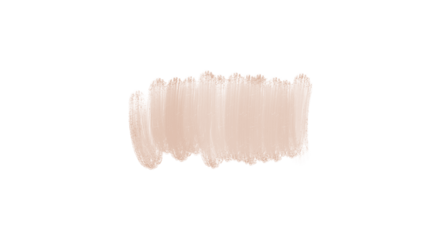 Soft Pale Peach Nude Paint Brush Stroke Texture Isolated Design Element