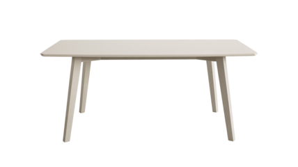 Modern minimalist table design for collaborative workspace or dining area furniture solution