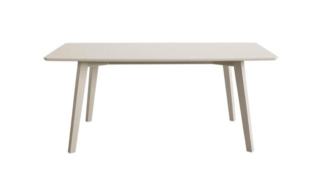 Modern minimalist table design for collaborative workspace or dining area furniture solution