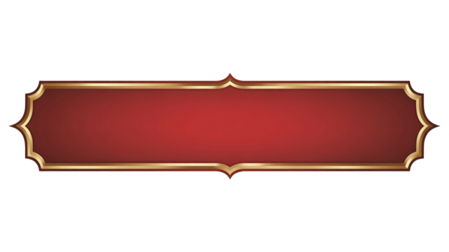 Elegant red and gold banner perfect for adding your message or design to create a luxury feel - Powered by Adobe