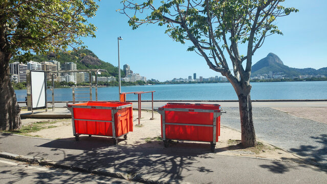 Urban city street sidewalk building bar trash can track paths landscapes lagoon park square vegetation nature mountains sky leisure sport gym advertising stop sign mockup plastic car bicycle life