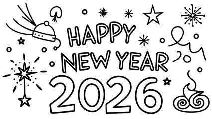 Obraz premium HAPPY NEW YEAR