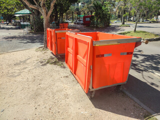 Urban city street sidewalk building bar trash can track paths landscapes lagoon park square vegetation nature mountains sky leisure sport gym advertising stop sign mockup plastic car bicycle life