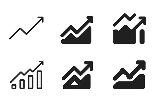 Data Science Logos. Data science. Icon set. Set Logo of data science: clustering scatter plot with centroid. harmonious logo variations of the same emblematic