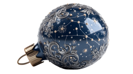 Celestial Ornament isolated on white background