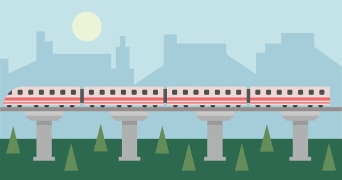 Design landscape bullet train unique 