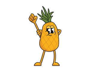 5_Pineapple Character