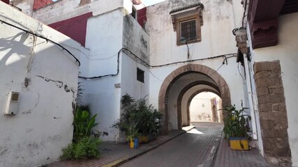 Historic Streets and Traditional Architecture of the Habous District – Casablanca, Morocco November 13, 2025