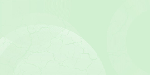 Minimalist soft Abstract Background in Gradient green and white Tones with Circles. Circle effect style geometric, abstract background.