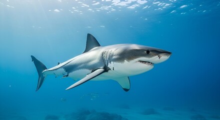 Fototapeta premium great white shark