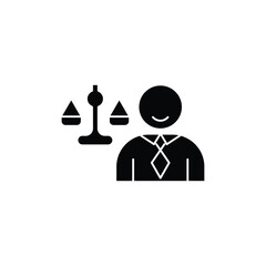 Black silhouette of a person jumping over a gap in a split staircase, symbolizing overcoming obstacles or a trap.