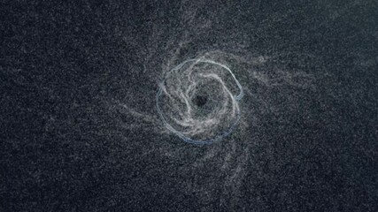 Water swirl vortex on transparent background

3d rendering rotating water vortex made of dense liquid particles forming a swirling spiral motion on full alpha channel

 - Powered by Adobe