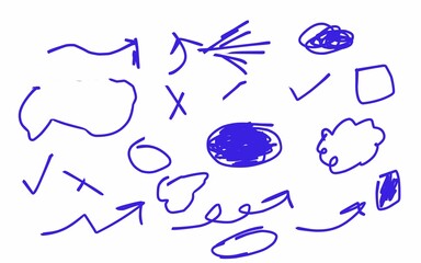 Hand-drawn Doodle Elements Collection