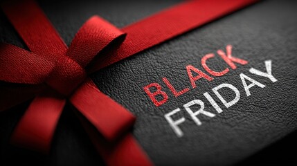 Black friday shopping event with special discount