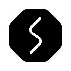 Lightning Icon Vector Symbol Design Illustration