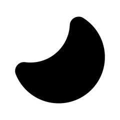 Moon Icon Vector Symbol Design Illustration