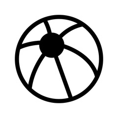 Naklejka premium Ball Icon Vector Symbol Design Illustration