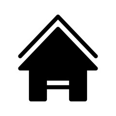 Home Icon Vector Symbol Design Illustration