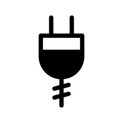 Plug Icon Vector Symbol Design Illustration