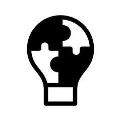 Problem Solving Icon Vector Symbol Design Illustration