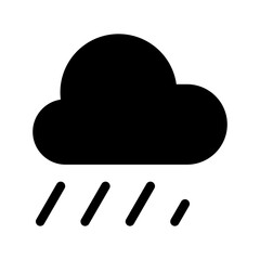 Rain Icon Vector Symbol Design Illustration