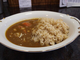美味しそうなお店のカレー