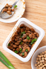 Natto (Fermented soybean), Traditional Japanese food, Healthy eating for gut health