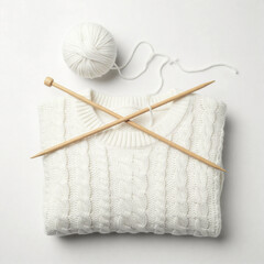 뜨개질 털실 스웨터