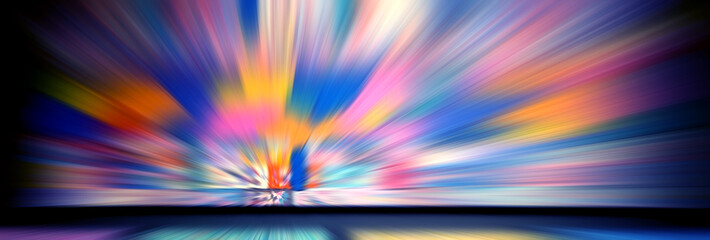 Zoom Blur, Contemporary Art Exhibition