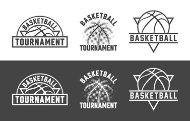 Basketball tournament t shirt design, Basketball tournament svg, Basketball logo design, Basketball black and white t-shirt graphics. 