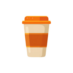 Takeaway coffee cup