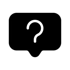 Question Icon Vector Symbol Design Illustration