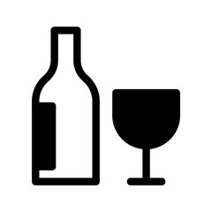 Drinks Icon Vector Symbol Design Illustration