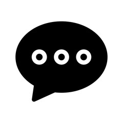 Chat Icon Vector Symbol Design Illustration
