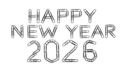 words Happy New Year 2026