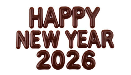 words Happy New Year 2026