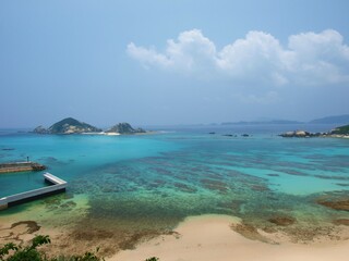 渡嘉敷島の風景 沖縄県 日本
