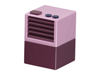 dehumidifier icon 3d illustration render