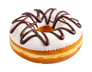 Various Frosted Donuts with various toppings