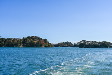 Naklejka premium 日本宮城県の松島