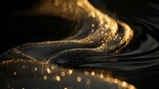 Black gold background with black gold elements