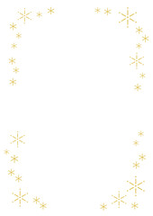 キラキラの背景あしらい_A版比率｜Sparkling Background (A-size Ratio)