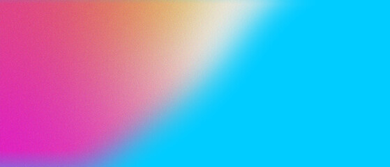 Vibrant pixelated gradient background with pink orange yellow and blue colors