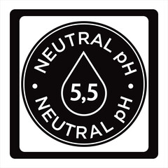 Neutral ph symbol representing Vector