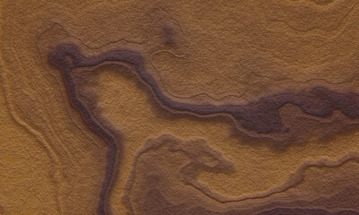 Abstract soil and rock background. Brown weathered layered stone surface texture