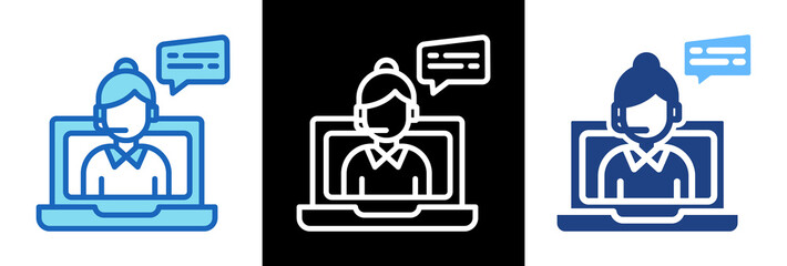 Live Chat tripplestyle icon