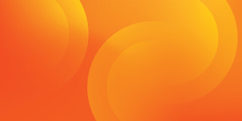 Abstract orange background with overlapping circles and dynamic shape composition. esp10.